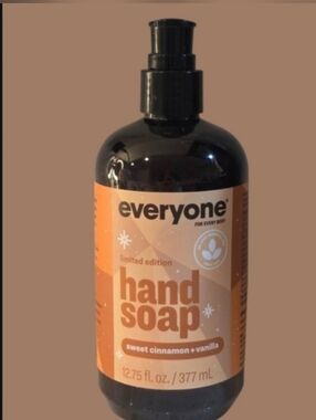 EVERYONE Limited Edition Hand Soap Sweet Cinnamon & Vanilla 12.75oz New